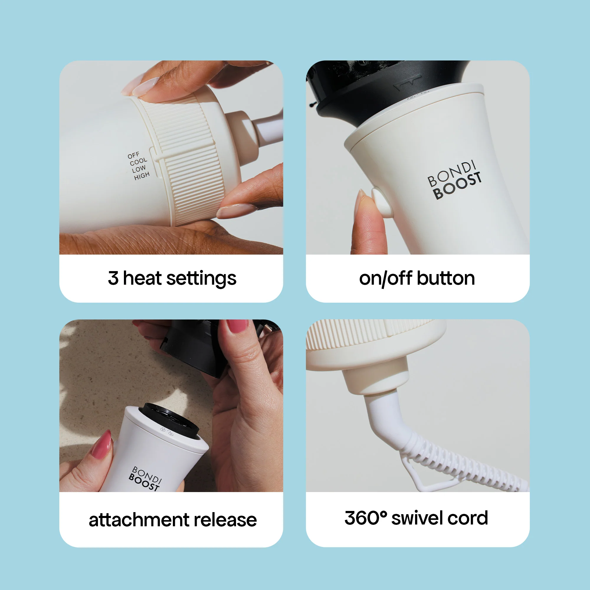 BLOWOUT BRUSH 51MM + FREE HEAT PROTECT SPRAY KIT - Image 3